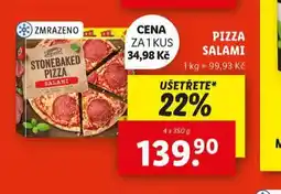 Lidl Pizza salami nabídka