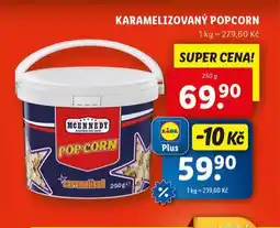 Lidl Karamelizovaný popcorn nabídka