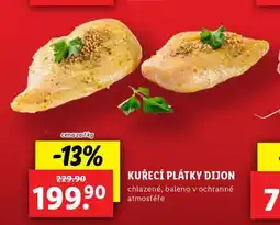 Lidl Kuřecí plátky dijon nabídka