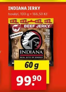 Lidl Indiana jerky nabídka