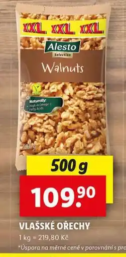 Lidl Vlašské ořechy nabídka
