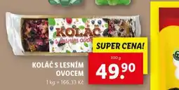 Lidl Koláč s lesním ovocem nabídka
