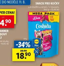 Lidl Coshida snack pro kočky nabídka