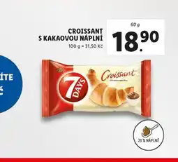 Lidl Croissant s kakaovou náplní nabídka