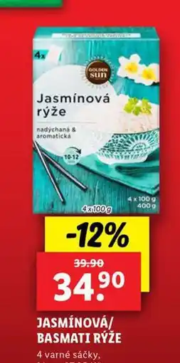 Lidl Jasmínová / basmati rýže nabídka