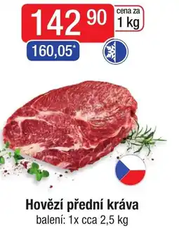 Qanto Hovězí přední kráva nabídka