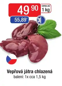 Qanto Vepřová játra chlazená nabídka
