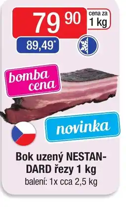 Bok uzený NESTAN- DARD řezy 1 kg