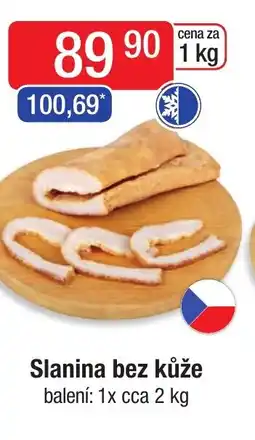 Qanto Slanina bez kůže nabídka