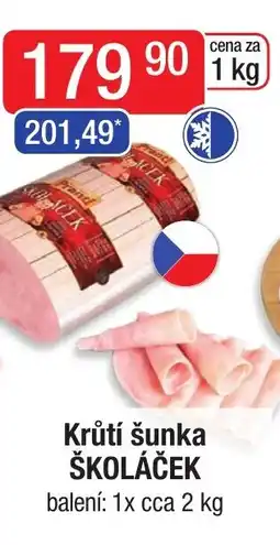 Qanto Krůtí šunka ŠKOLÁČEK nabídka
