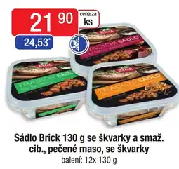 Qanto Sádlo Brick 130 g se škvarky a smaž. cib., pečené maso, se škvarky nabídka