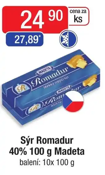 Qanto Sýr Romadur 40% 100 g Madeta nabídka