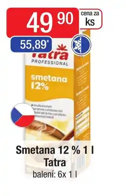 Qanto Smetana 12 % 1L Tatra nabídka