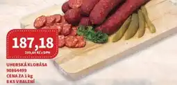 Kubík potraviny UHERSKÁ KLOBÁSA nabídka