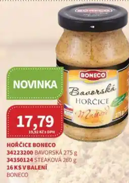 Kubík potraviny HOŘČICE BONECO nabídka