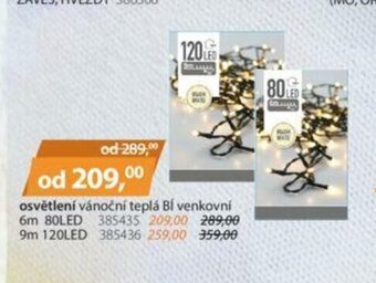 M.A.T. Osvětlení vánoční nabídka