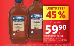 Lidl Hellmann´s kečup nabídka