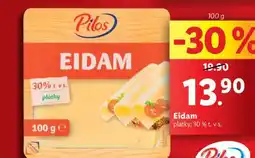 Lidl Eidam 30% plátky nabídka