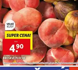 Lidl Broskve ploché nabídka