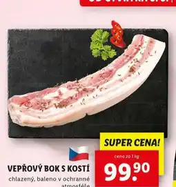Lidl Vepřový bok s kostí nabídka