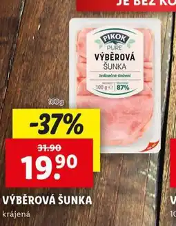 Lidl Výběrová šunka nabídka