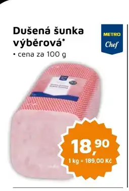 Můjobchod Dušená šunka výběrová 100 g nabídka