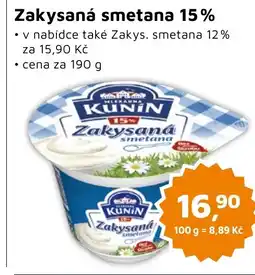 Můjobchod Zakysaná smetana 15% nabídka