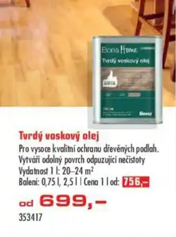 Uni Hobby Tvrdý voskový olej nabídka