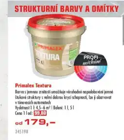 Uni Hobby Primalex Textura nabídka