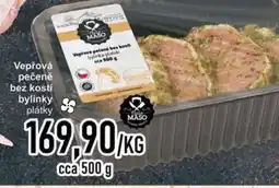 Jip Vepřová pečeně bez kosti bylinky plátky nabídka