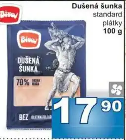 Jip Dušená šunka standard plátky 100 g nabídka