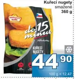 Jip Kuřecí nugety smažené 360 g nabídka