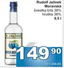 Jip Rudolf Jelínek Moravská 0.5 l. nabídka