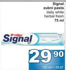 Jip Signal zubní pasta nabídka
