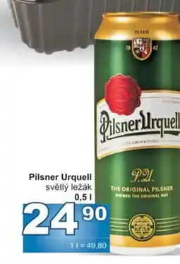 Jip Pilsner Urquell světlý ležák 0,5 l. nabídka