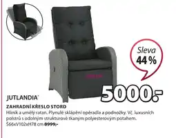 JYSK ZAHRADNÍ KŘESLO STORD nabídka