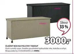 JYSK ÚLOŽNÝ BOX NA POLSTRY YDERUP nabídka