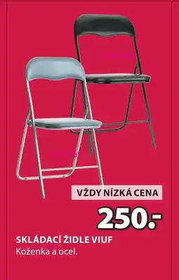 JYSK SKLÁDACÍ ŽIDLE VIUF nabídka
