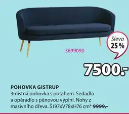 JYSK POHOVKA GISTRUP nabídka