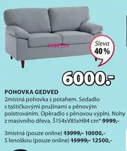 JYSK POHOVKA GEDVED nabídka