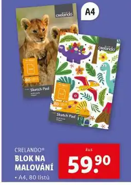 Lidl Blok na malování nabídka