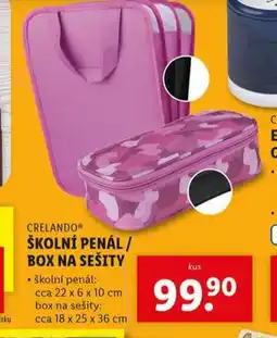 Lidl Box na sešity nabídka