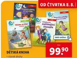 Lidl Dětská kniha nabídka