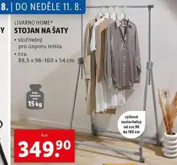 Lidl Stojan na šaty nabídka