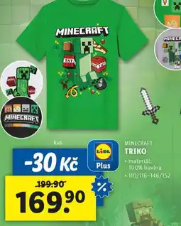 Lidl Triko minecraft nabídka
