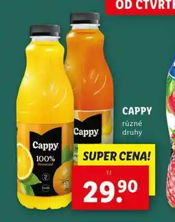 Lidl Cappy nabídka
