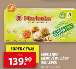 Lidl Marlenka medové kuličky bez lepku nabídka