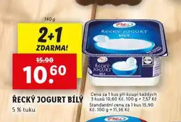 Lidl Řecký jogurt bílý nabídka