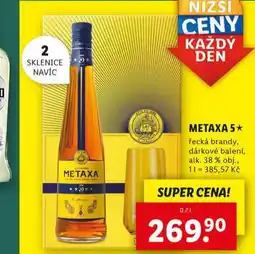 Lidl Metaxa 5 nabídka