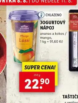 Lidl Jogurtový nápoj nabídka